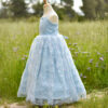 Blue Ice Queen Inspired Dress