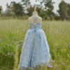 Blue Ice Queen Inspired Dress