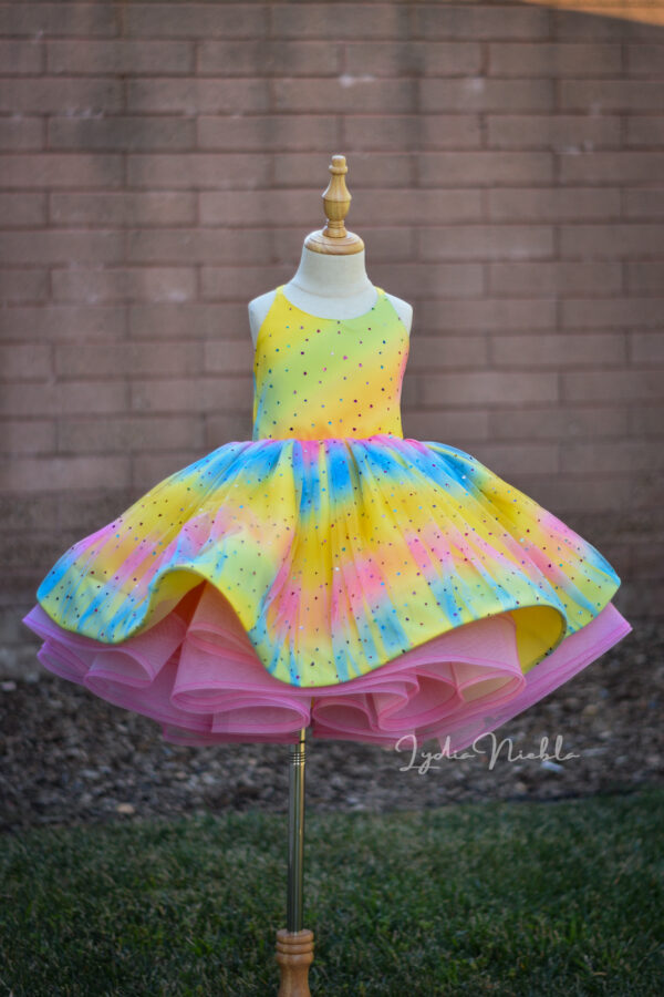 Rainbow Heart Dress