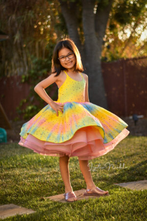 Rainbow Heart Dress